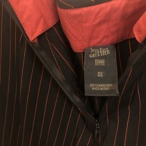 Vintage Jean Paul Gauthier stovepipe slacks